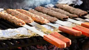 طريقة الكفتة على الفحم