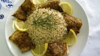 طريقة رز الصيادية البني