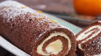 طريقة سويسرول الشوكولاتة