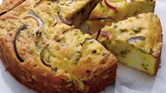 طريقة كيكة الزعتر والجبن