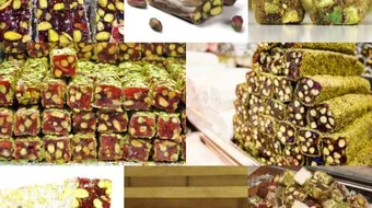 طريقة عمل الحلقوم بالفستق