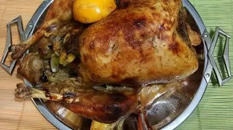 عمل الديك الرومي المشوي