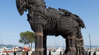 مدينة طروادة في تركيا