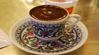صنع القهوة التركية