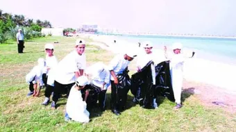 العمل التطوعي في المدرسة