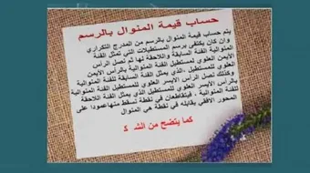 ما معنى المنوال