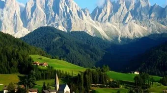 أين توجد جبال الآلب