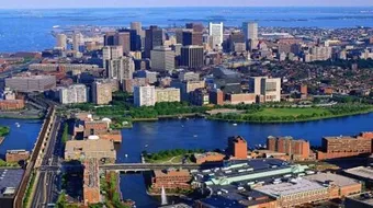 أين تقع ولاية بوسطن