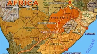 أين تقع بوتسوانا