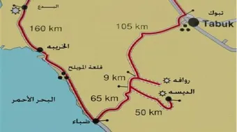 أين تقع ضباء