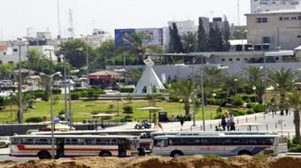 أين تقع غزة