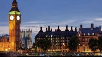 أين تقع لندن على الخريطة