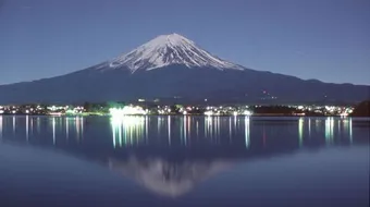 أين يقع جبل فوجي