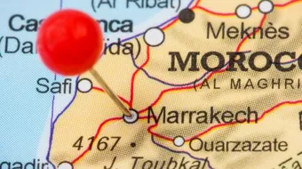 أين تقع مدينة مراكش