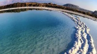 أين يقع البحر الميت على الخريطة