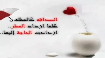 كلمات عن حب الأصدقاء