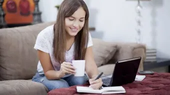 العمل من المنزل