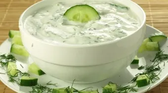 طريقة سلطة الزبادي بالخيار