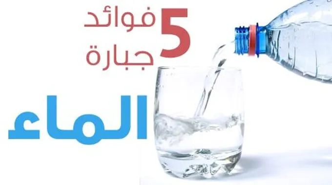 فوائد شرب الماء على الريق للكرش