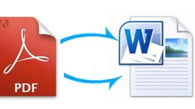 كيفية تحويل من Pdf إلى Word