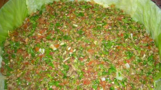 طريقة عمل خلطة المحشي