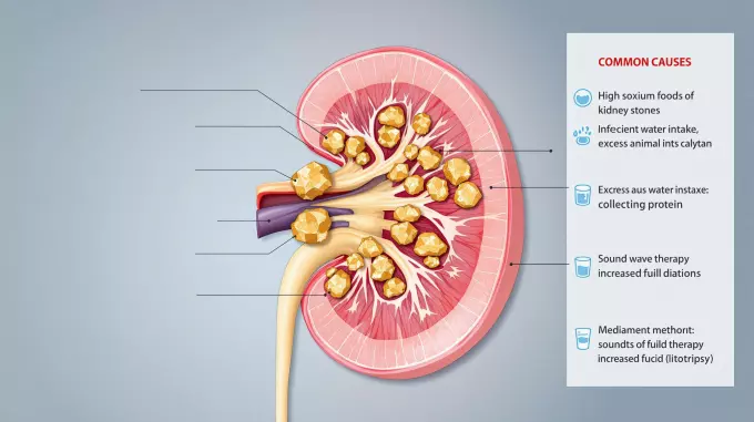 حصوات الكلى: الأسباب والعلاج