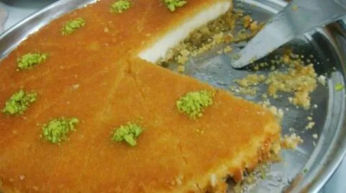 عمل كنافة طرية