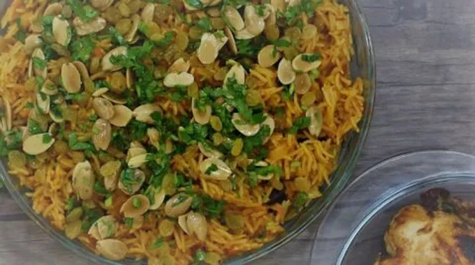 أطباق أرز ودجاج