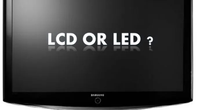 الفرق بين شاشة lcd و led