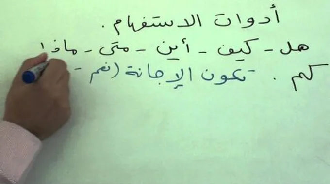 ما هي أدوات الإستفهام في اللغة العربية